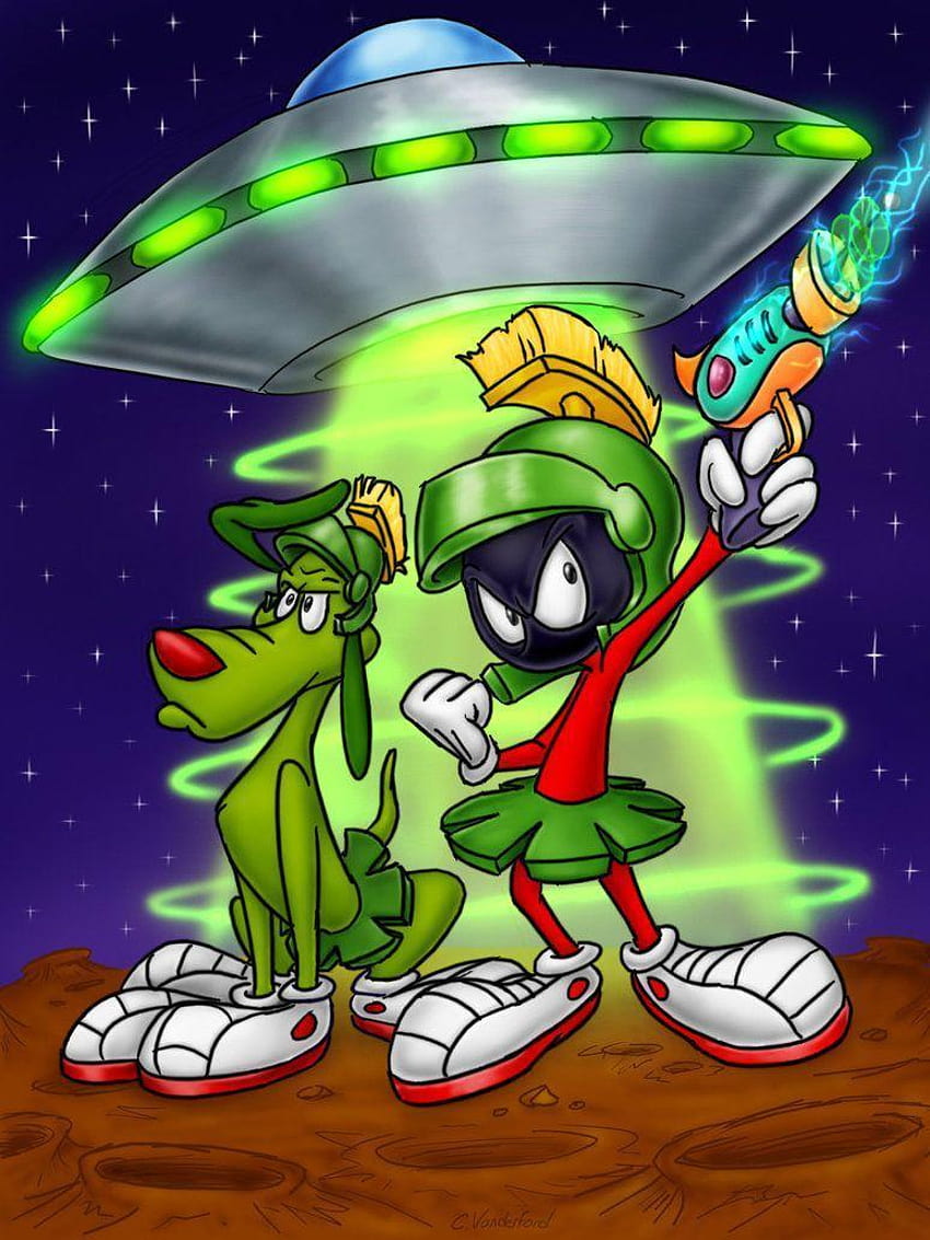 marvin the martian iphone wallpaper
