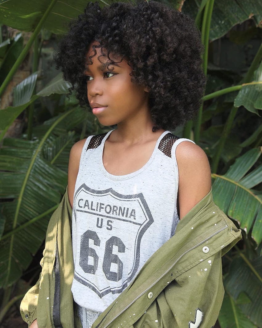 Pin on Natural Hair Beauties♥️, riele downs HD phone wallpaper | Pxfuel