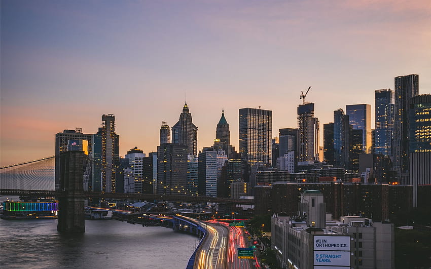 100 Best Manhattan köprüsü Mac HD duvar kağıdı