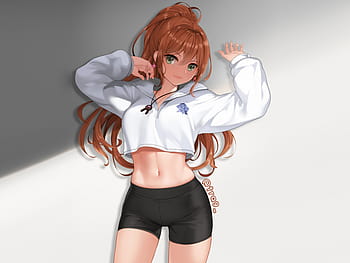 Pin on Anime athletic muscle woman