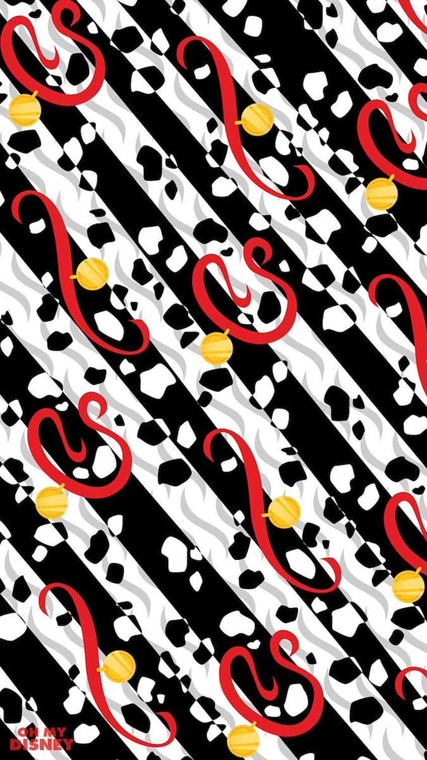 These Disney Villain Phone Inspired By Gift Wrap Paper, disney villains HD phone wallpaper