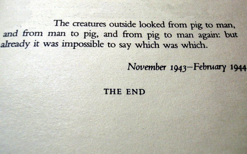 George Orwell, Text, Animal Farm, Quote, Books / and Mobile Backgrounds HD wallpaper
