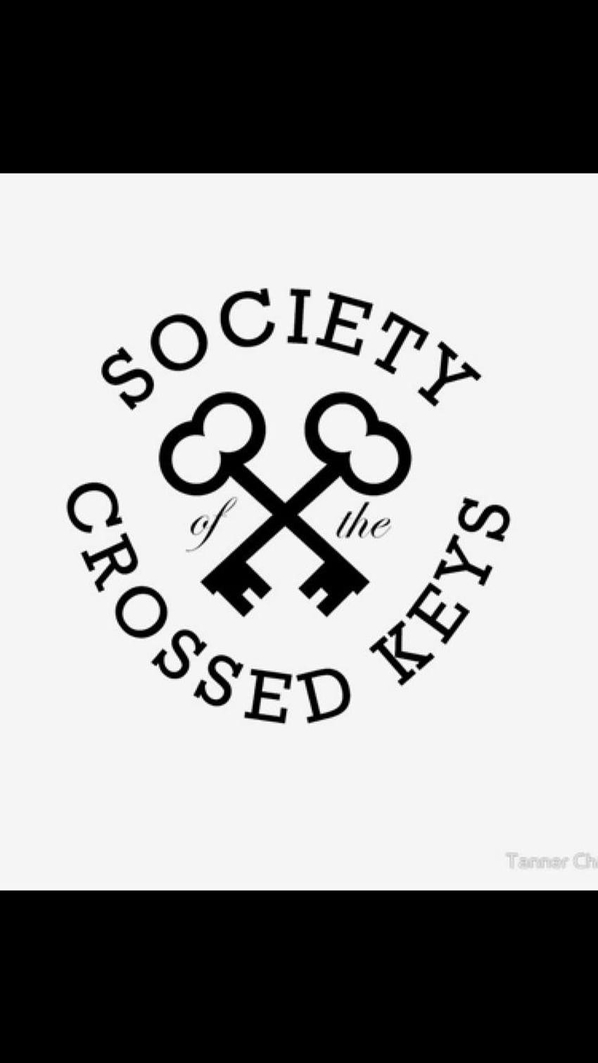 society of the crosses keys tattoo idea, crossed keys HD phone wallpaper