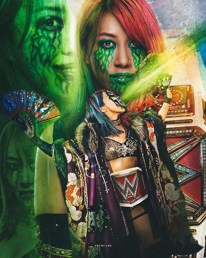 L N G on Instagram: “I can definitely see Asuka holding the title till 2022...., 2022 wwe HD phone wallpaper