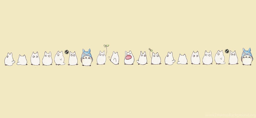 Kawaii Totoro Süß HD-Hintergrundbild