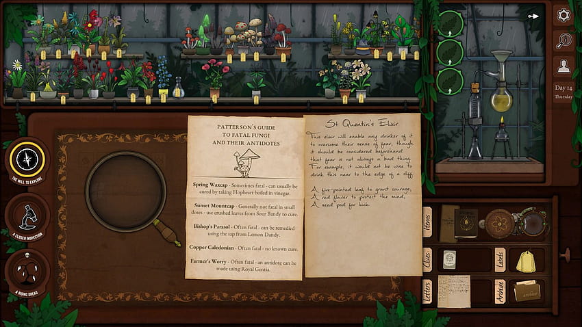 Indie game about an eldritch plant shop launches January 21, strange horticulture HD wallpaper