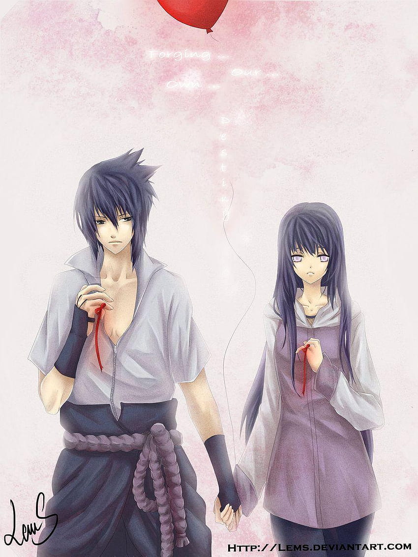 Sasuke et Hinata Red Thread et arrière-plans Fond d'écran de téléphone HD