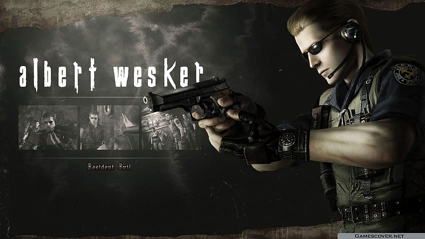 Resident Evil Remaster Wesker, albert wesker resident evil series HD wallpaper