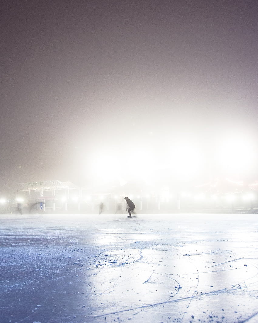 Ice Rink, ice skating aesthetic HD phone wallpaper