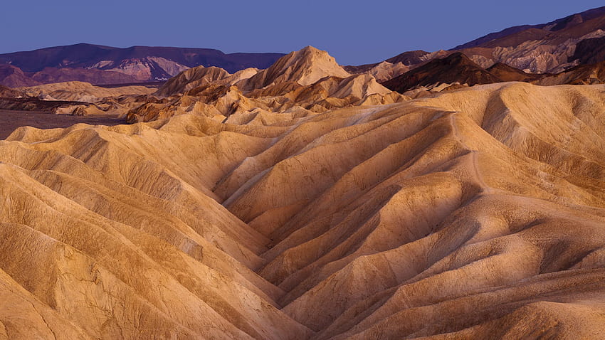 Zabriskie Point, death valley national park HD wallpaper