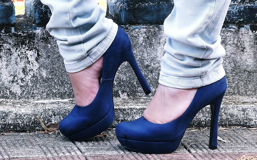 Denim Heels-Love Pumps-Denim Women Shoes-NIB-Shoe Republic LA-women Shoes- pumps | eBay