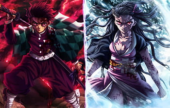 Wallpaper Anime, online, Demon Slayer Kimetsu no Yaiba, Kimetsu no Yaiba,  Blade of Demon Destruction, The blade cleaves demons for mobile and  desktop, section сёнэн, resolution 2020x1082 - download