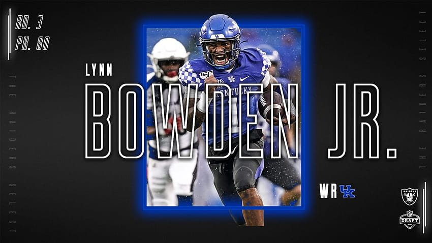 Raiders select running back Lynn Bowden Jr. 80th overall in the 2020 NFL Draft HD wallpaper
