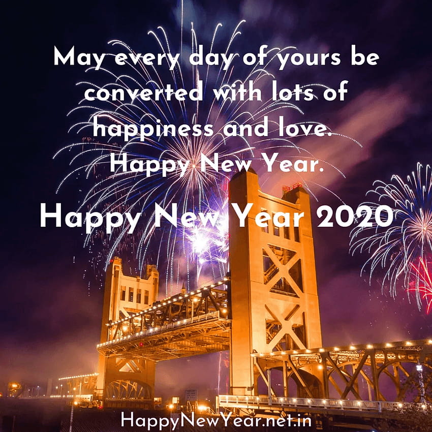 Happy New Year 2020, fireworks new years eve 2020 HD phone wallpaper ...