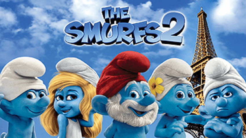 Film The Smurfs 2 The Smurfs 2 dan latar belakang, latar belakang smurf Wallpaper HD