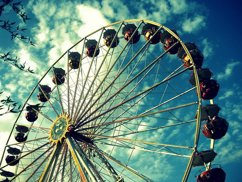 1600x1200 Big Ferris Wheel Backgrounds [1600x1200] for your , Mobile & Tablet, weel HD wallpaper