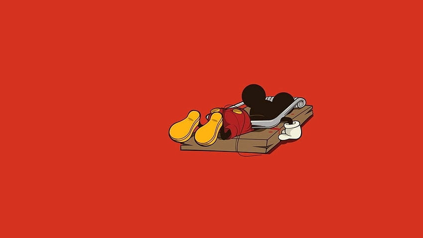 Pułapka na Myszkę Miki Disney, Komputer, animowany komputer Tapeta HD
