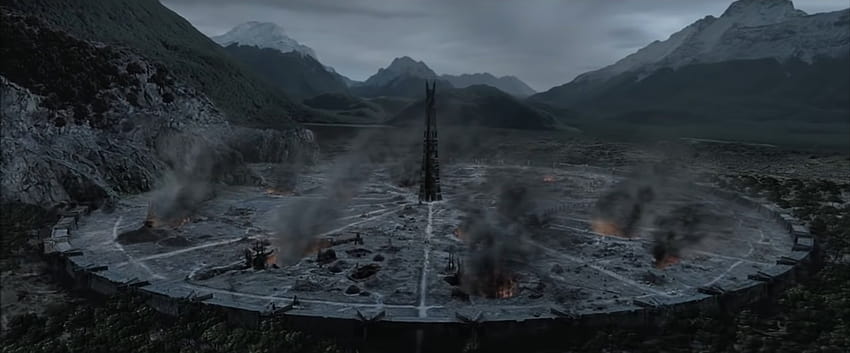 La historia de Isengard fondo de pantalla