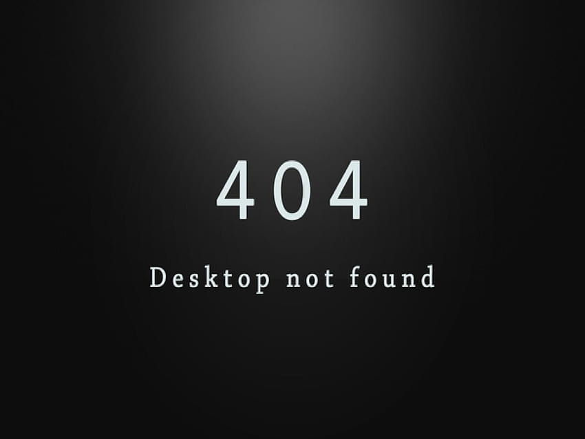 Erro 404, página 404 não encontrada papel de parede HD