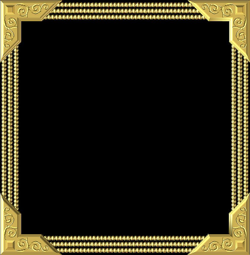 Lihat dan Bingkai Perhiasan Royal Gold Square, batas sertifikat wallpaper ponsel HD