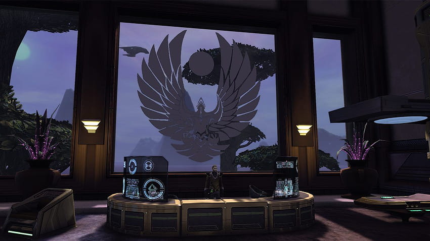 I nuovi screenshoot di Legacy of Romulus raffigurano il Centro di comando romulano Sfondo HD