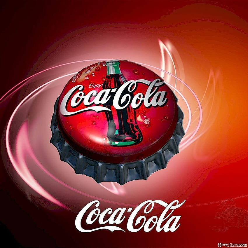 Logotipo de Coca Cola para Gadget fondo de pantalla del teléfono