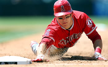 Adorn your desktop with a March/April Schedule wallpaper ft. Mike Trout!  [1280x800] : r/angelsbaseball