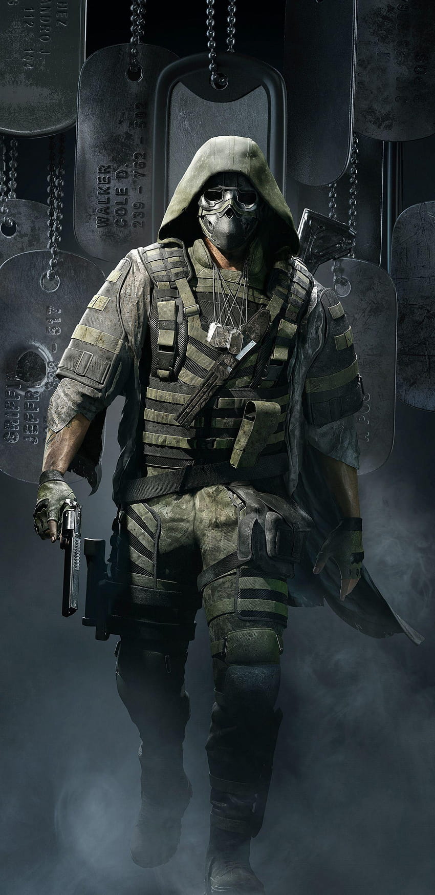 1440x2960 ​​Tom Clancy's Ghost Recon Breakpoint, 온라인 게임, 군인 모바일 HD 전화 배경 화면