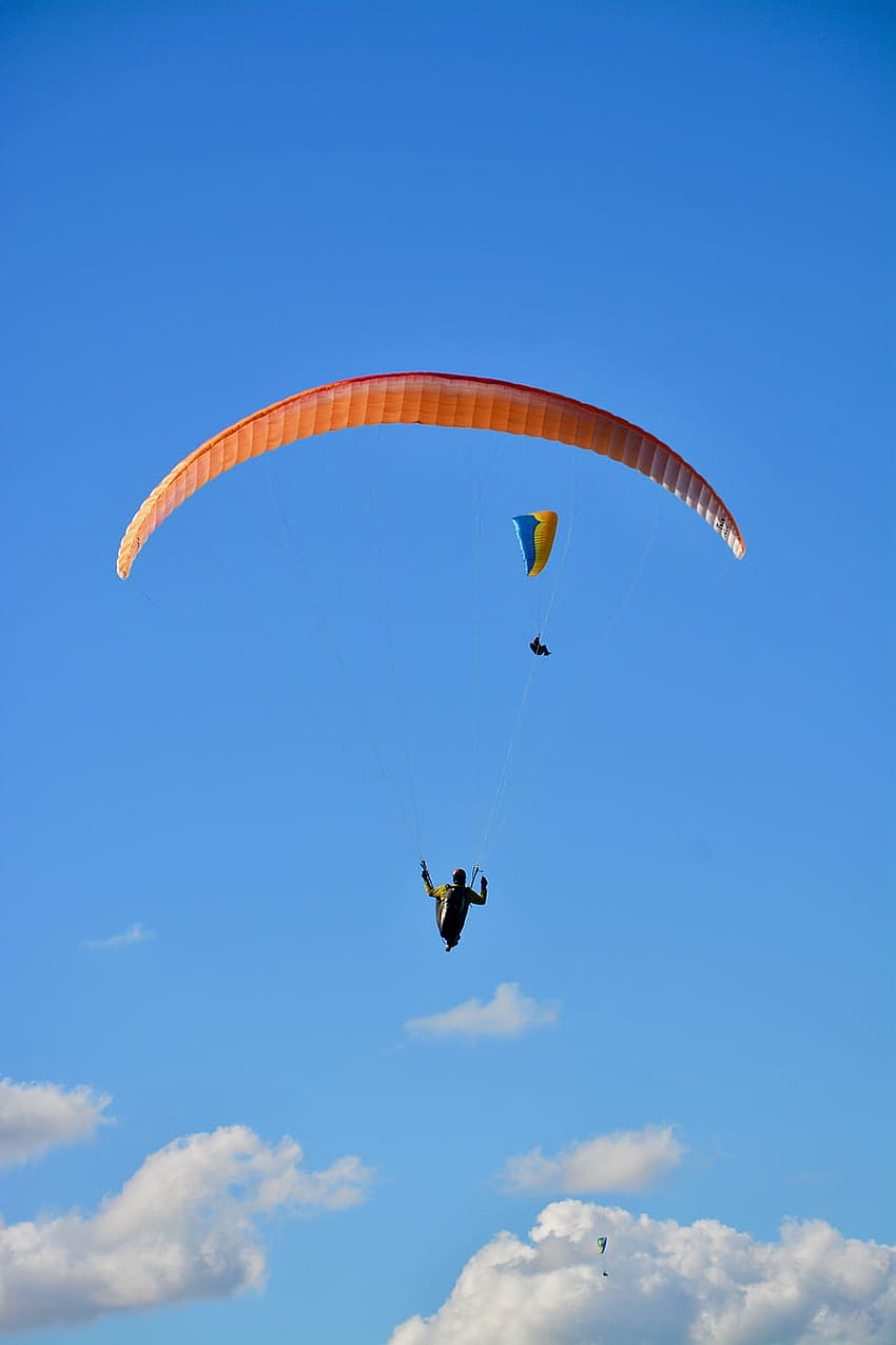 : paragliding, paraglider, sailing, wing, wing ozone, paragliding phone HD phone wallpaper