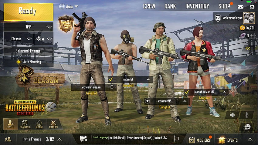 Fix PUBG MOBILE Voice Chat Issue in Android and iOS, pubg mobile lobby HD wallpaper