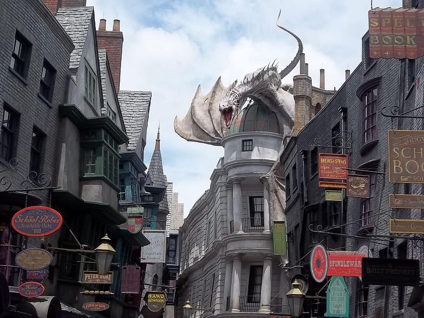 Harry Potter's Diagon Alley Opens At Universal Studios Orlando HD wallpaper