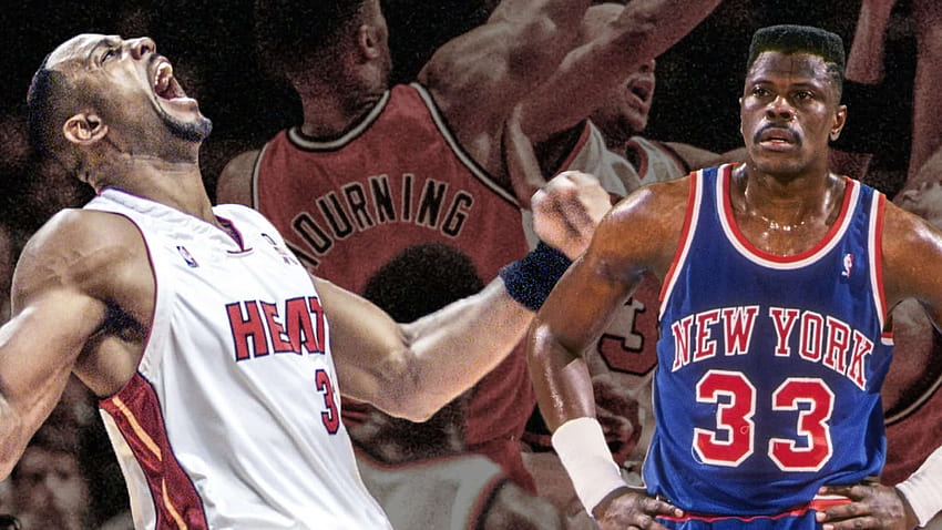 Domande e risposte con Alonzo Mourning: Patrick Ewing, New York Knicks contro Miami Heat Sfondo HD