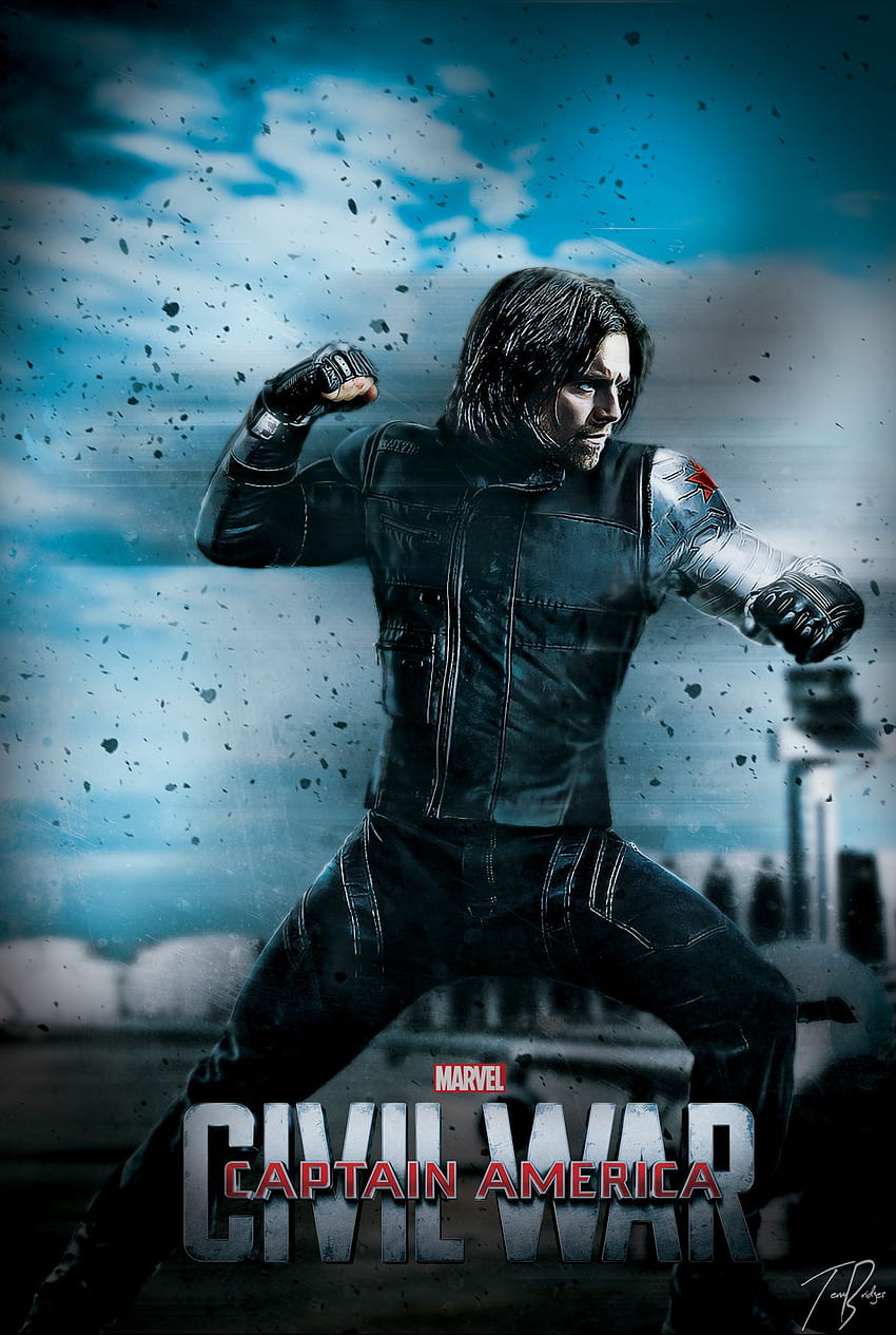 Captain America: Civil War Posters, winter soldier civil war HD phone wallpaper
