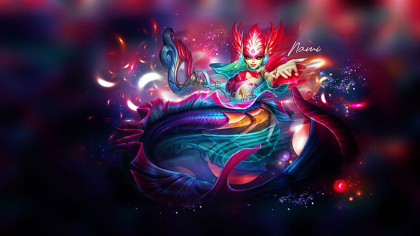 2048x1152 Nami League Of Legends 2048x1152 Resolution , Backgrounds, and, nami lol HD wallpaper