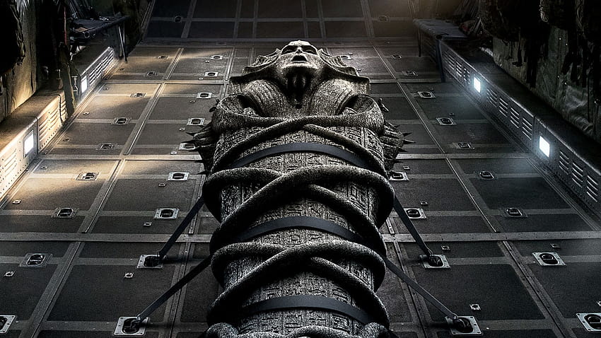 Sarcophagus of the movie The Mummy 2017 and HD wallpaper