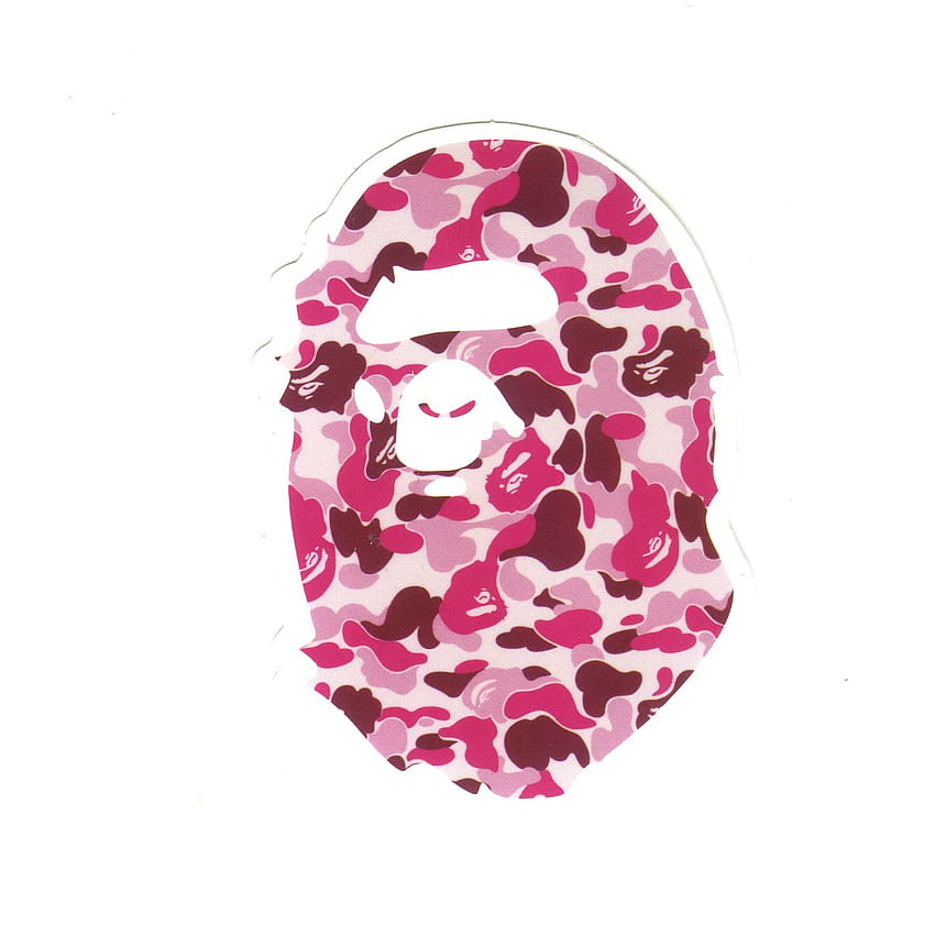1403 Pink Camo A Bathing Ape , Altura 7 cm, adesivo decalque, bape rosa Papel de parede de celular HD