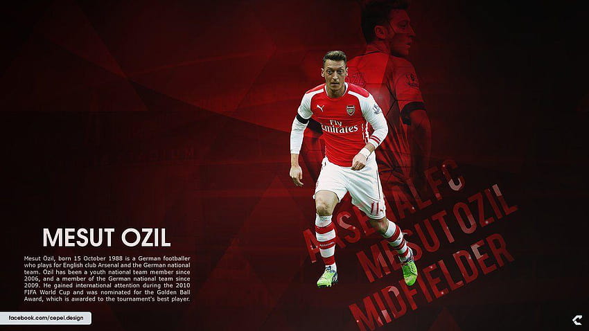 Mesut Ozil Arsenal by tcepel HD wallpaper