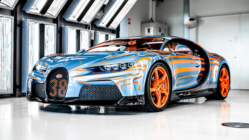 Bugatti Chiron Super Sport Vague de Lumière 2022 4, ブガッティ シロン 2022 高画質の壁紙