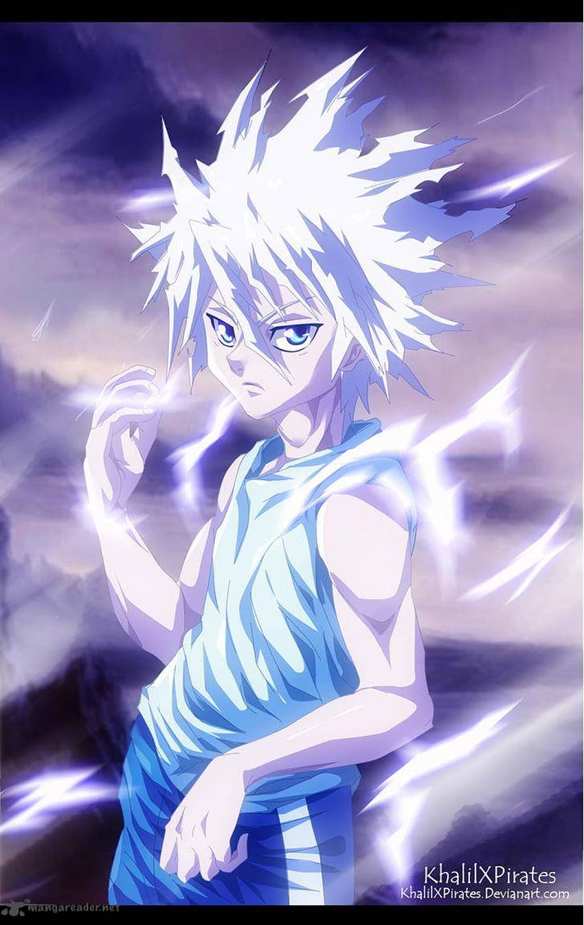 Godspeed Killua, hunter hunter, hunterxhunter, HD phone wallpaper