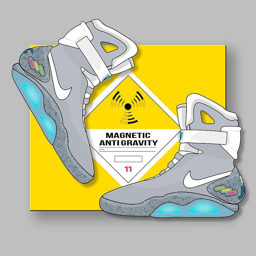 Nike Air Mag x Back to the Future by Bgreathouse312 HD phone wallpaper