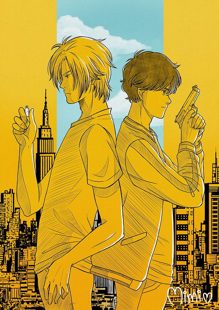 Banana fish wlp, anime, banana fish, HD phone wallpaper