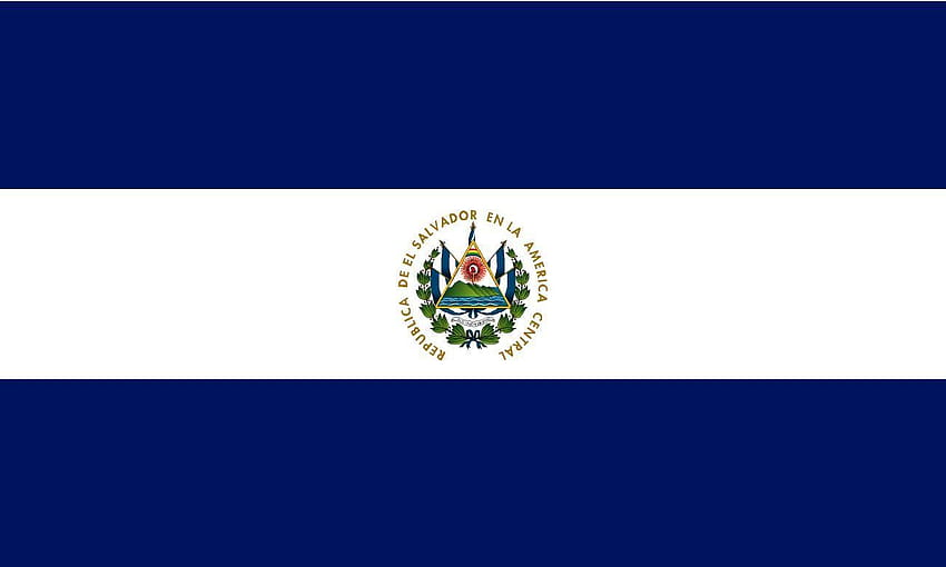Bandera de El Salvador Sfondo HD