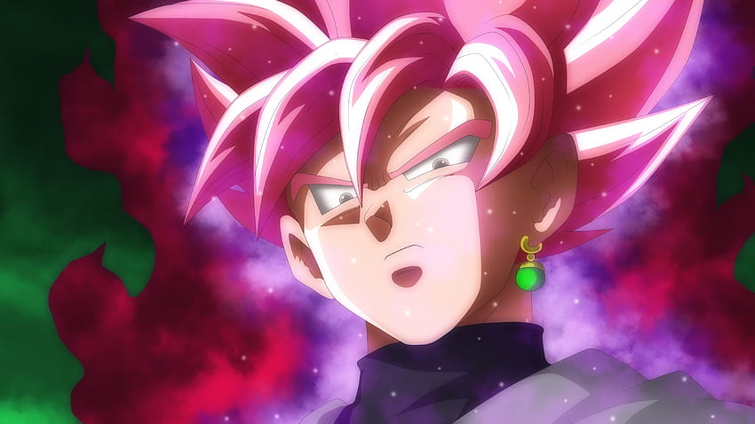 Black Goku Ssj Rose, rosa goku fondo de pantalla