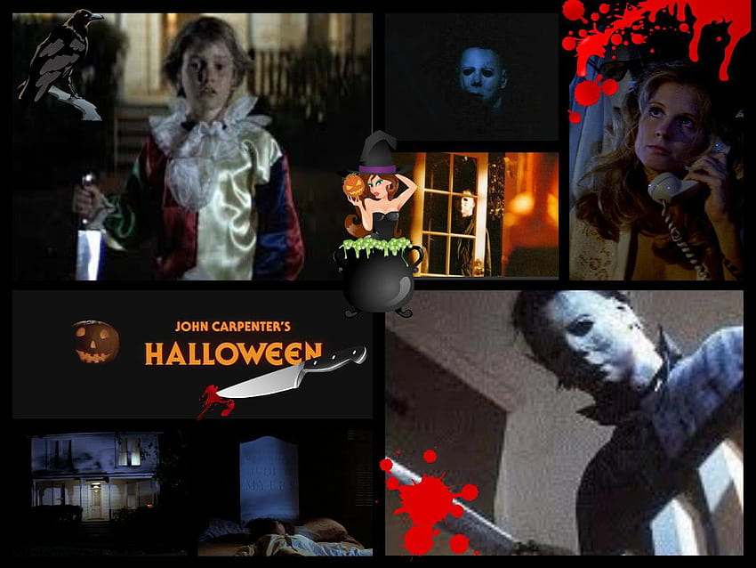 Horror Movie Collage, collage halloween HD wallpaper