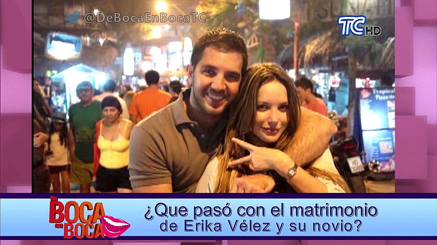 Qué pasó con el matrimonio de Erika Vélez y su novio? HD wallpaper