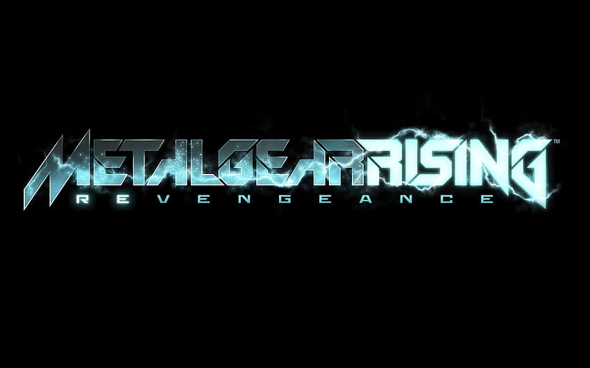 Metal Gear Rising Logo Original, logo metal HD wallpaper