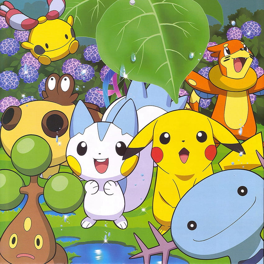 Kawaii Pokemon, spring pokemon HD phone wallpaper
