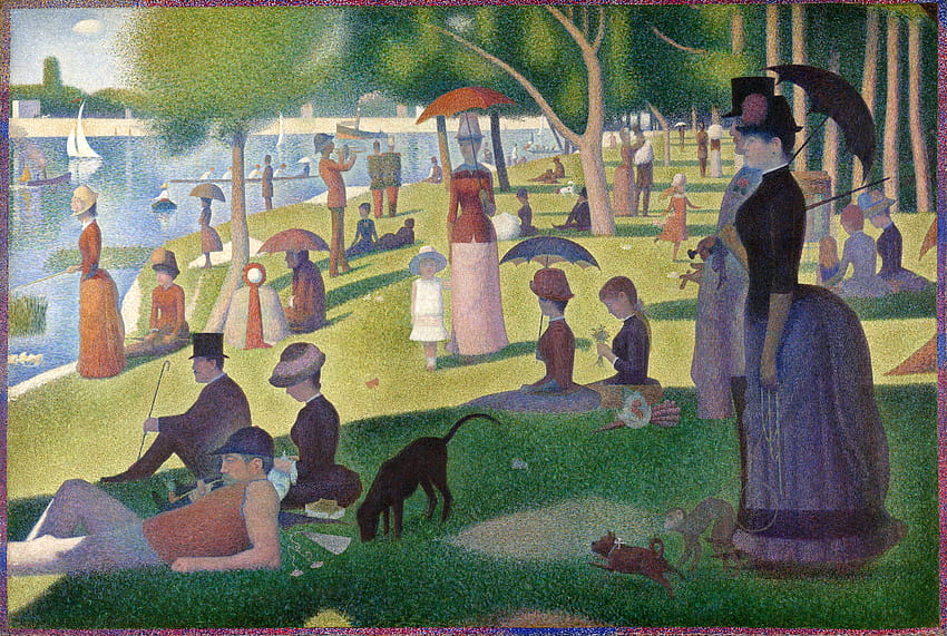 Georges Pierre Seurat, Georges Seurat Fond d'écran HD