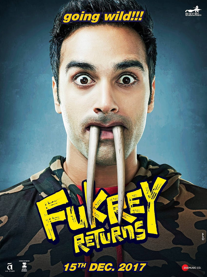 Fukrey Returns Offizielles Poster HD-Handy-Hintergrundbild