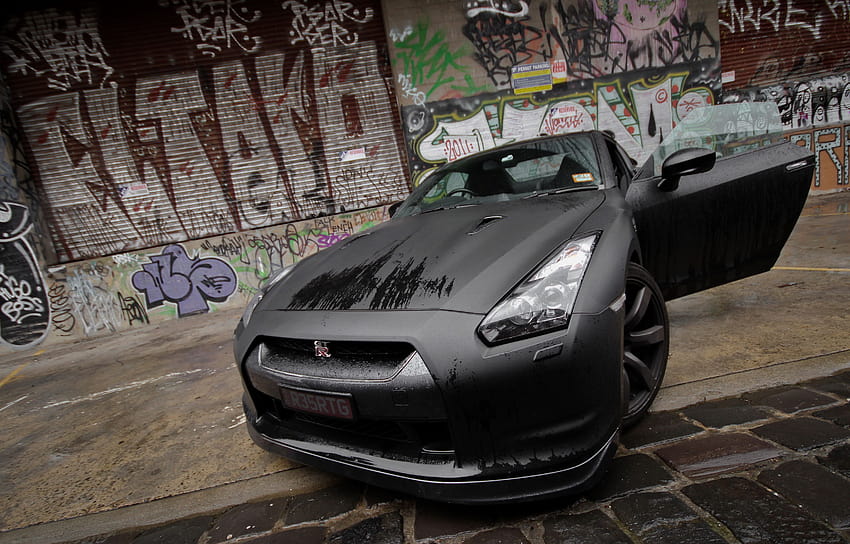 Black, gtr r35 HD wallpaper | Pxfuel